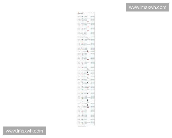 最新NBA常规赛赛程表全面解析揭示各队对阵亮点与赛季看点 最新NBA常规赛赛程表全面解析揭示各队对阵亮点与赛季看点